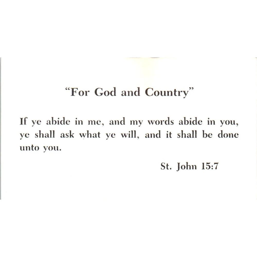 Rev Robert J. Dubois Hope for All Mission Channelview TX Business Card SD8-B4 - Picture 2 of 2